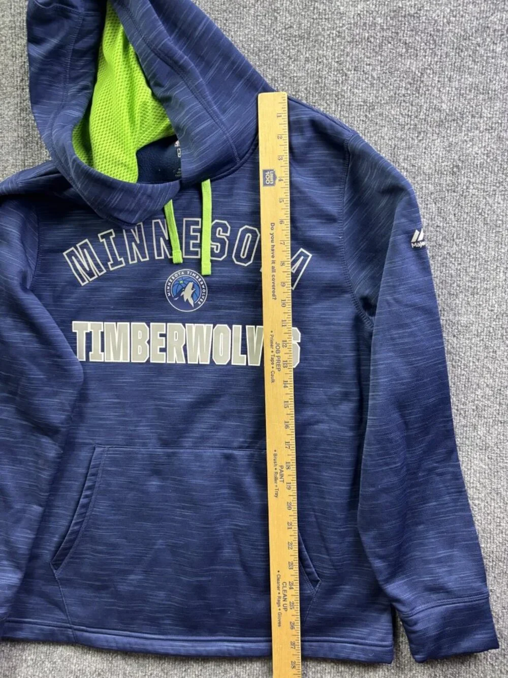 Minnesota Timberwolves‎ Hoodie Sweatshirt Youth Boys Medium Blue NBA Basketball